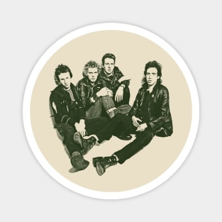 the clash punk Magnet